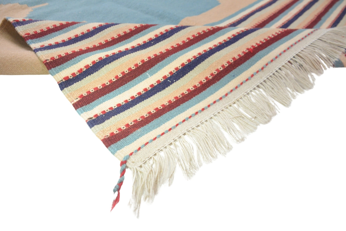 Yün El Dokuma Antika Kilim / Balli 122 x 182 cm