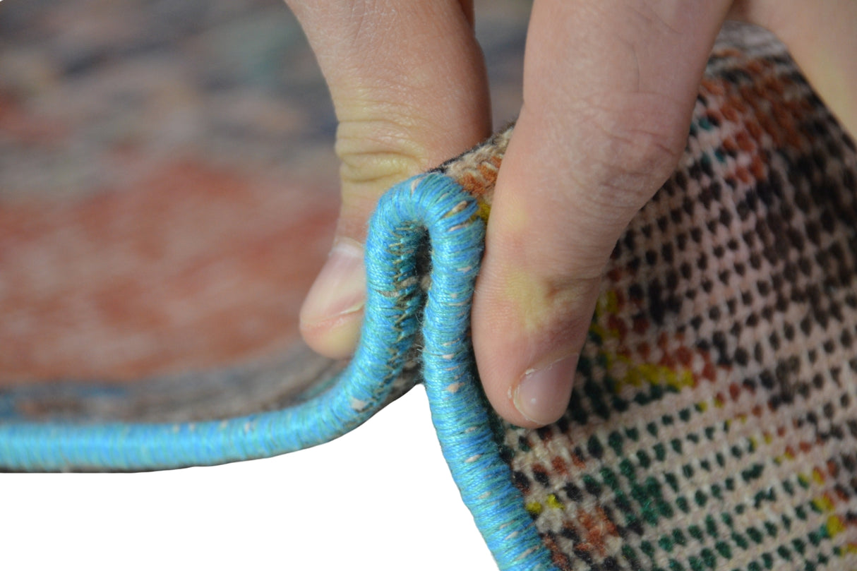 Vintage El Dokuma Rustik Yolluk / Demre 93 x 370 cm