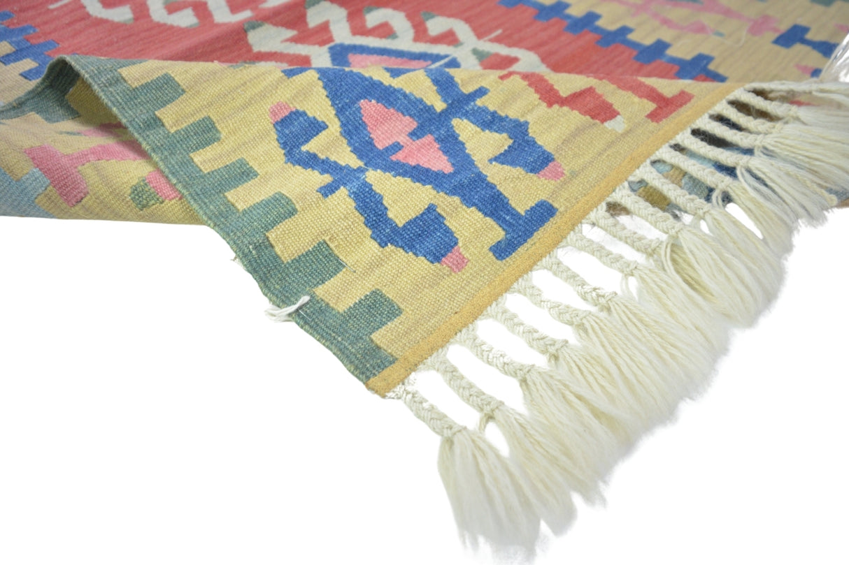 Yün El Dokuma Antika Kilim / Dumlu 90 x 112 cm