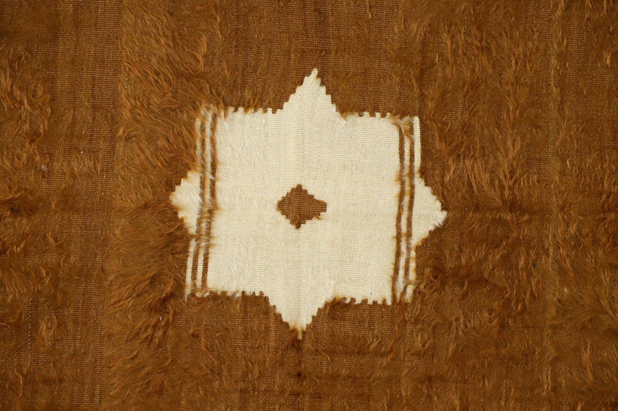 Kahverengi El Dokuma Antika Kilim / Dut 143 x 182 cm