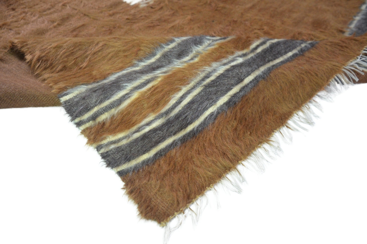 Kahverengi El Dokuma Antika Kilim / Dut 143 x 182 cm