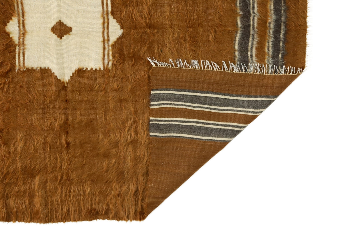 Kahverengi El Dokuma Antika Kilim / Dut 143 x 182 cm