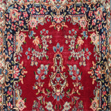 Curated Vintage Red Runner - 3x16 ft | Handmade Turkish Rustic Carpet for Hallway