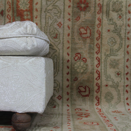 Curated Vintage Handmade Rug - 2x14 ft | Wool Tribal Turkish Carpet for Hallway