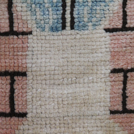 Curated Vintage Oushak Rug - 5x7 ft | Handmade Wool Turkish Carpet for Area