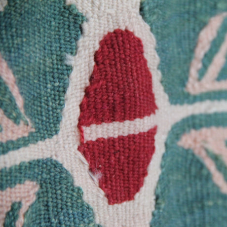 Vintage Tribal Red Kilim - 5x7 ft | Wool Handmade Turkish Rug for Living Room