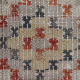Muted Vintage Turkish Kilim - 6x9 ft | Handmade Wool Boho Rug for Bedroom