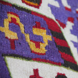 Vintage Handmade Turkish Kilim - 5x10 ft | Red Geometric Bohemian Rug for Area