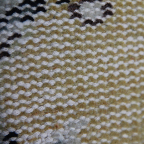 Vintage Yellow Handmade Rug - 3x6 ft | Handwoven Turkish Area Rug for Dining Room