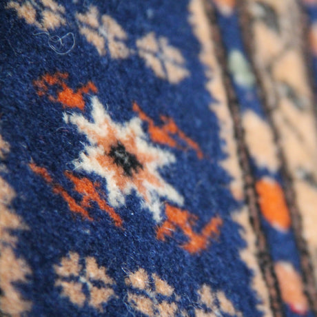 Curated Vintage Handmade Rug - 5x8 ft | Wool Brown Turkish Carpet For Area