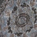 Vintage Handmade Oushak Rug - 4x7 ft | Gray Overdyed Turkish Carpet for Area