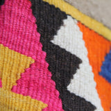 Vintage Southwestern Handmade Rug - 4x5 ft | Wool Brown Turkish Kilim Rug