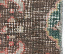 Vintage Red Turkish Runner - 3x11 ft | Handmade Wool Antique Carpet for Hallway