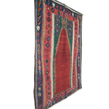 Curated Antique Anatolian Kilim - 4x6 ft | Handmade Vintage Turkish Rug