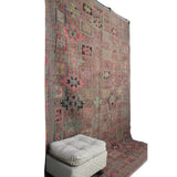 Pastel Vintage Turkish Kilim - 6x9 ft | Handmade Wool Bohemian Rug for Area
