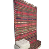 Curated Vintage Oriental Rug - 5x9 ft | Handmade Vintage Wool Kilim for Area