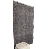Vintage Handmade Oushak Rug - 4x7 ft | Gray Overdyed Turkish Carpet for Area