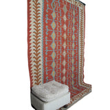 Vintage Southwestern Area Rug - 5x8 ft | Handmade Bohemian Turkish Kilim