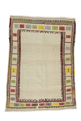 Yün El Dokuma Vintage Kilim / Sumbas 131 x 172 cm