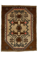 Yün El Dokuma Rustik Halı / Civan 142 x 186 cm