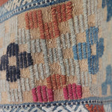 Handmade Turkish Tribal Kilim - 6x10 ft | Vintage Wool Rustic Rug for Bedroom