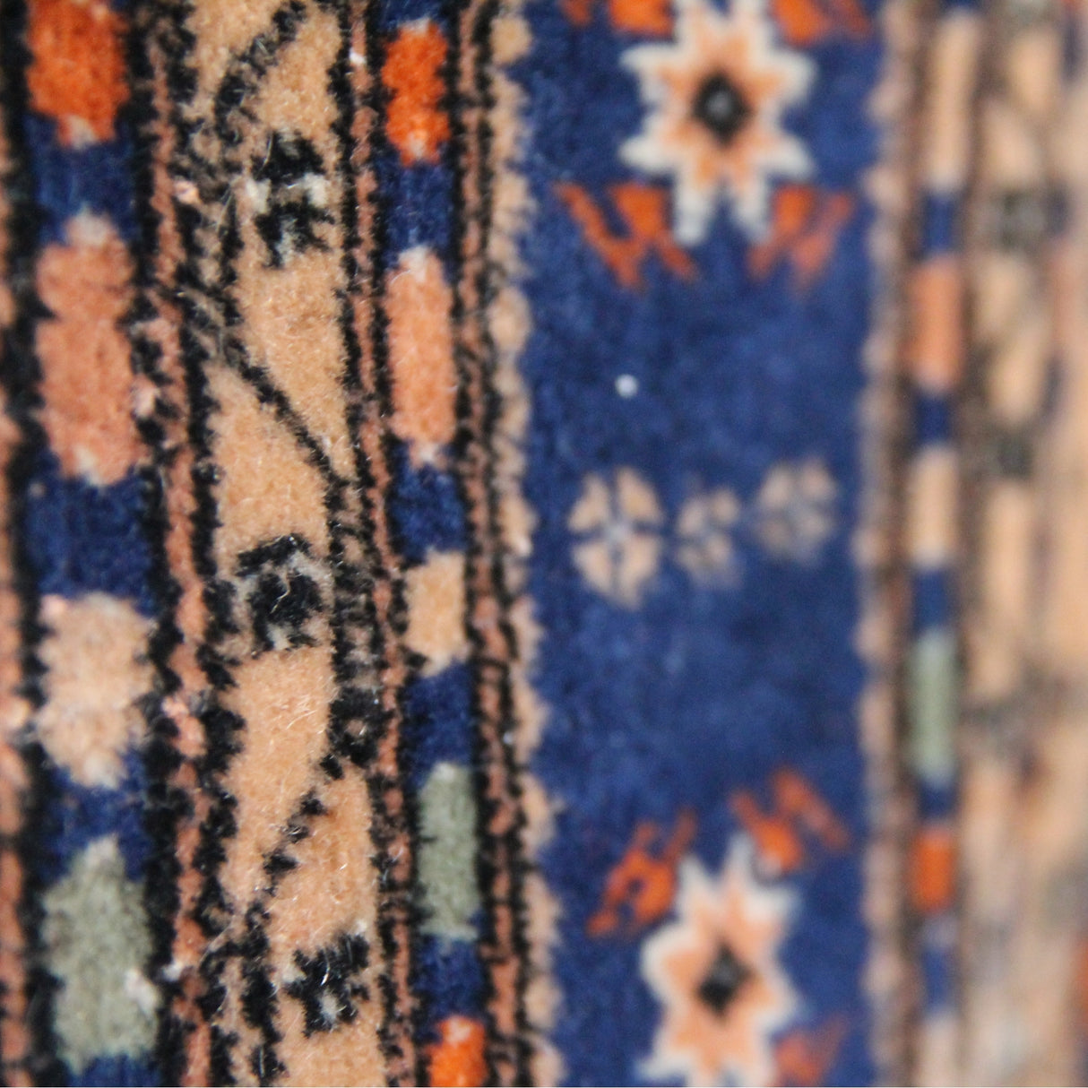 Curated Vintage Handmade Rug - 5x8 ft | Wool Brown Turkish Carpet For Area