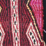 Vintage Tribal Kilim Rug - 3x5 ft | Red Rustic Turkish Rug for Area