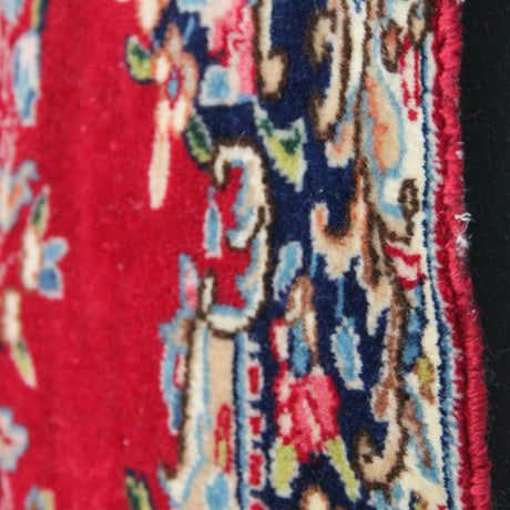Curated Vintage Red Runner - 3x16 ft | Handmade Turkish Rustic Carpet for Hallway