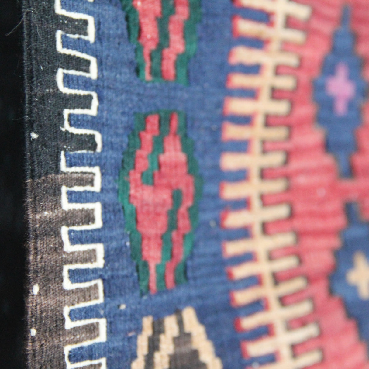 Curated Antique Anatolian Kilim - 4x6 ft | Handmade Vintage Turkish Rug