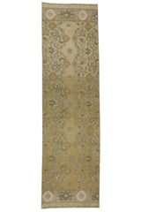 Yün El Dokuma Pastel Renkli Antika Yolluk / Murgul 81 x 285 cm