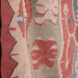 Vintage Flatweave Boho Kilim - 3x5 ft | Handmade Tribal Turkish Rug for Area