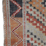 Muted Vintage Turkish Kilim - 6x9 ft | Handmade Wool Boho Rug for Bedroom