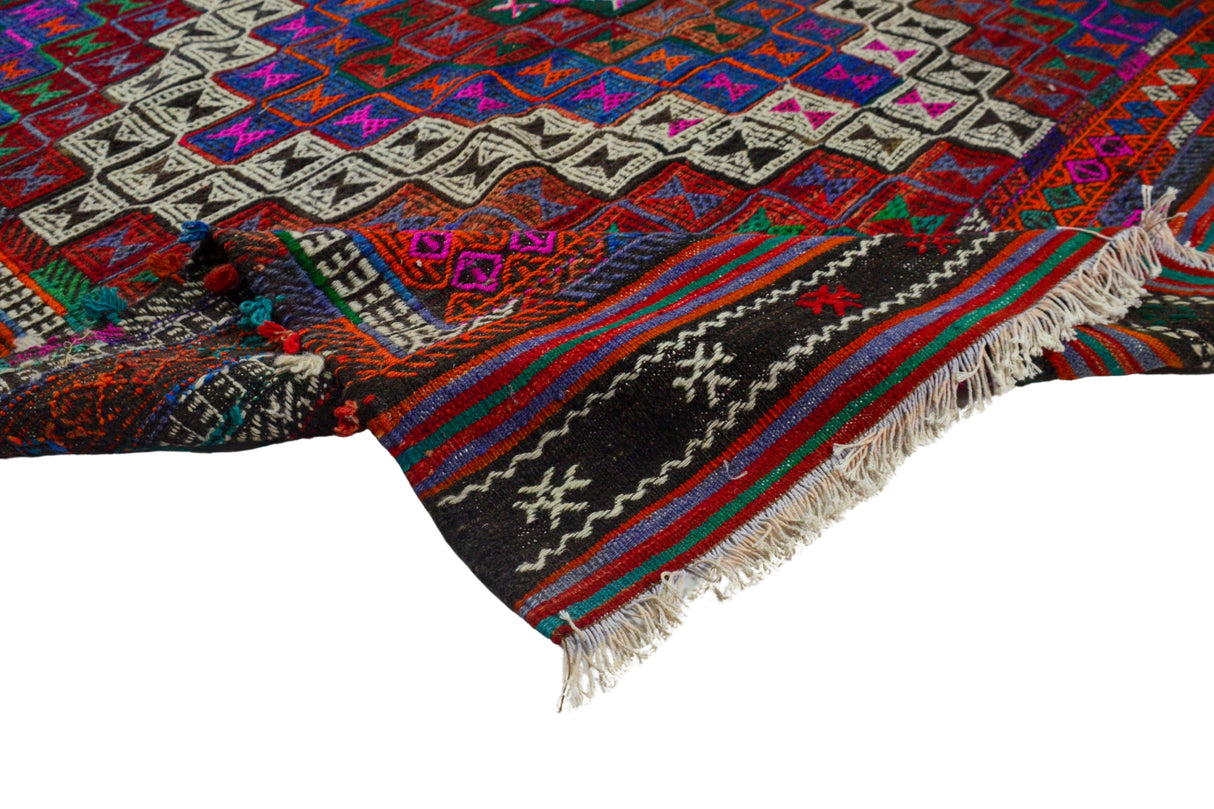 Vintage El Dokuma Yün Kilim / Yeroluk 190 x 320 cm