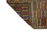 Eskil / 5x9 Vintage Tribal Kilim Rug Back Side