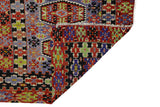 Eskisaray / 5x10 Vintage Oriental Wool Kilim Rug Back Side