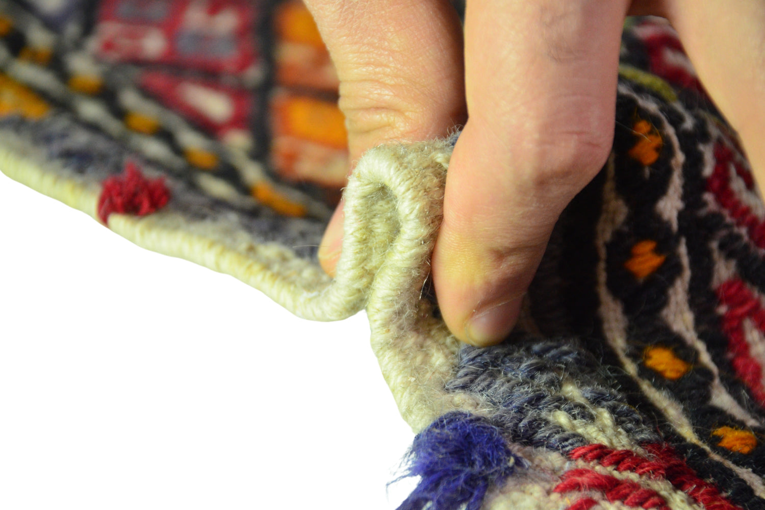 Kibaryuva / 4x6 Oriental Vintage Boho Kilim Rug Thickness