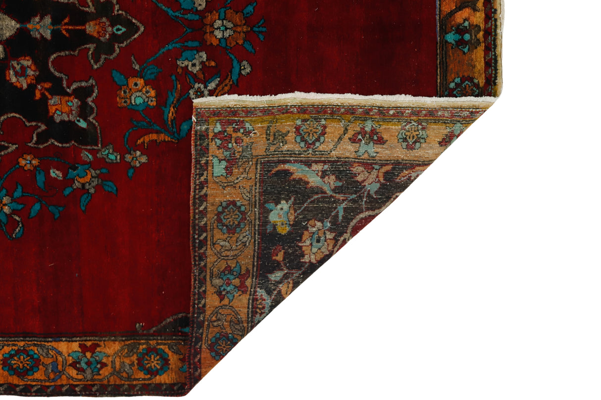 Osmanlı / 8x11 Vintage Oversize Oriental Carpet Back Side