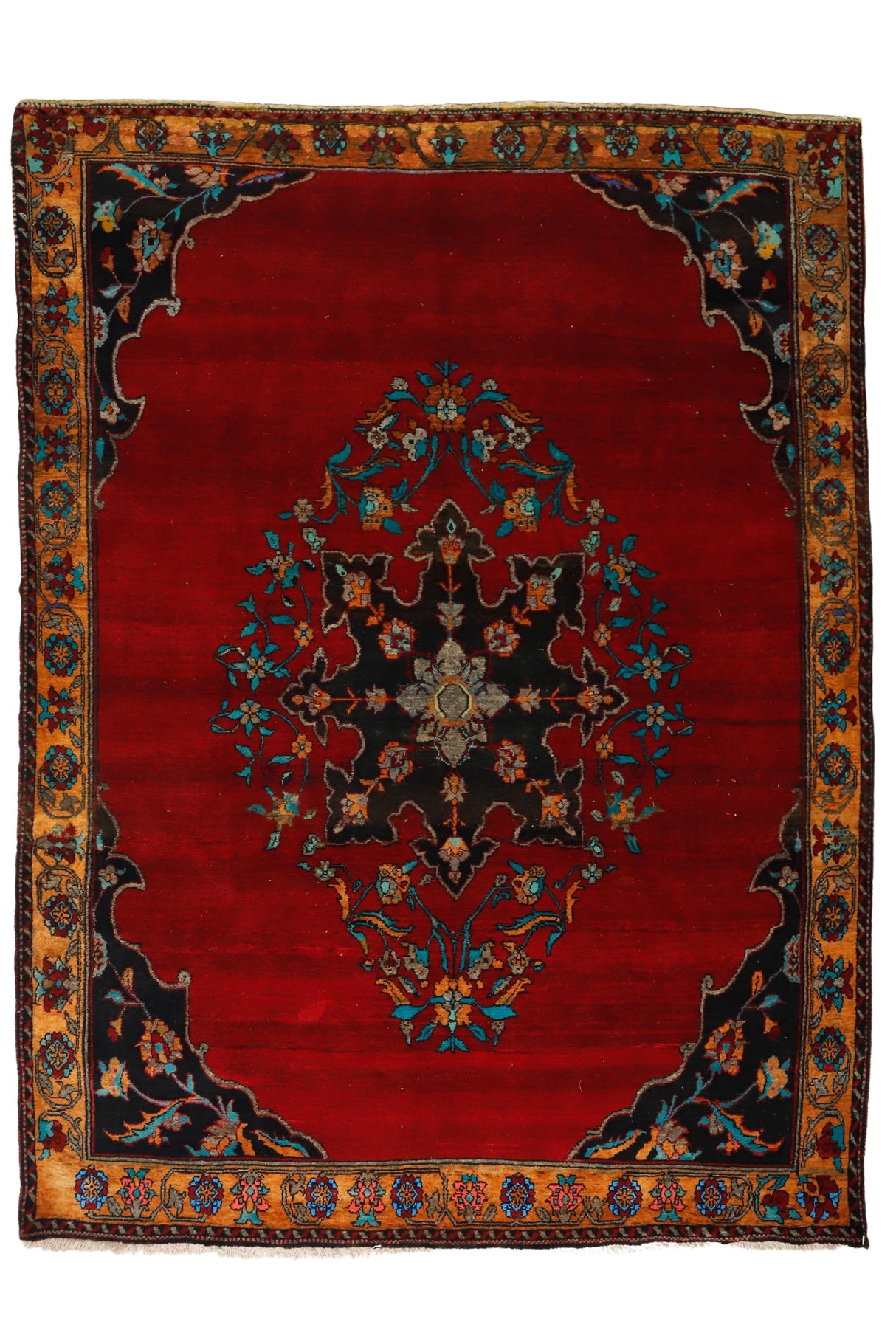 Osmanlı / 8x11 Vintage Oversize Oriental Carpet Front Side