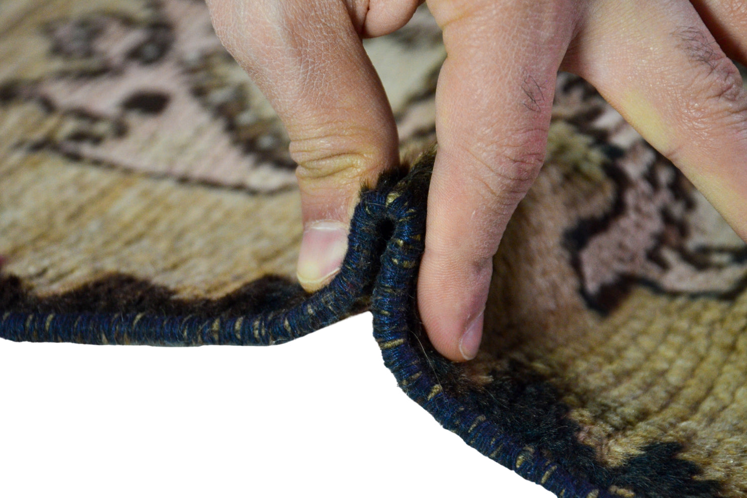 Soylu / 4x5 Pastel Vintage Wool Carpet Thickness