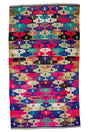 Tlos / 5x10 - Multi-Color Vintage Boho Kilim Front Side