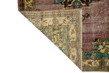 Uluborlu / 6x8 Vintage Turkish Area Rug Back Side