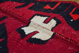 Yavi / 5x11 Oriental Vintage Wool Area Rug Detail