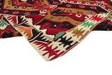 Yavi / 5x11 Oriental Vintage Wool Area Rug Texture