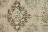 Yurt / 2x13 Vintage Oriental Rug Runner Close Up