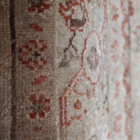Handmade Wool Oushak Rug - 5x7 ft | Vintage Turkish Accent Carpet for Living Room