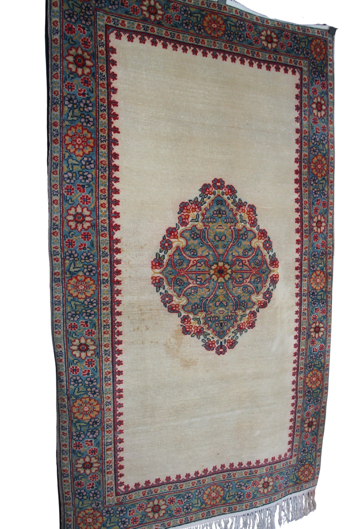 Curated Vintage Oushak Rug - 4x6 ft | Handwoven Authentic Turkish Carpet