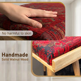 Walnut Ottoman Bench | Design Ruby