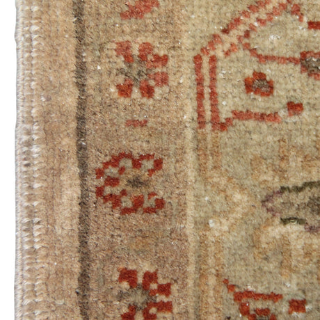 Handmade Wool Oushak Rug - 5x7 ft | Vintage Turkish Accent Carpet for Living Room