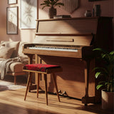 Walnut Ottoman Bench | Design Ruby