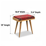 Walnut Ottoman Bench | Design Ruby